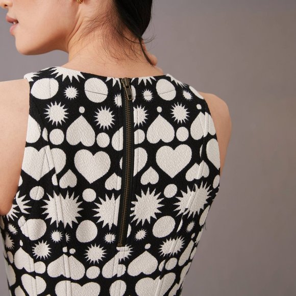 HTF Anthropologie Maeve Printed Mini Dress - Picture 7 of 9